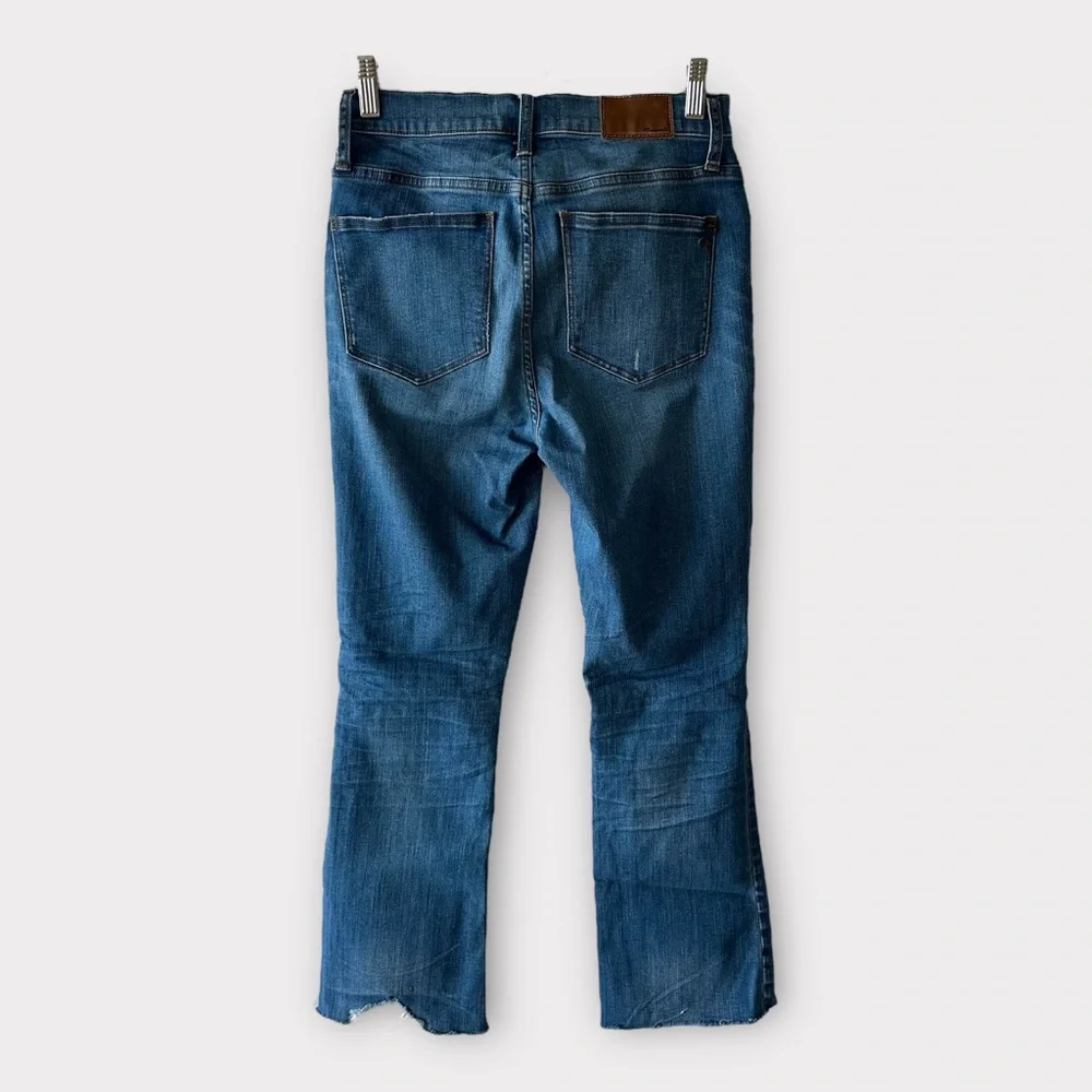 Madewell • Bronson Wash Cali Demi Boot Button Front Jeans